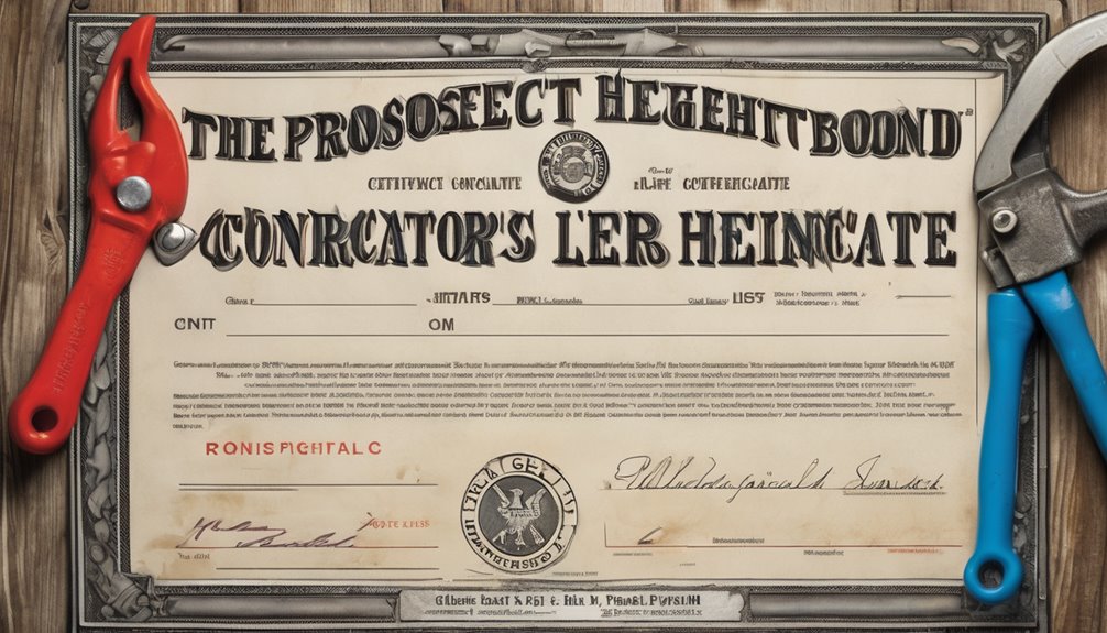 contractor license bond requirements