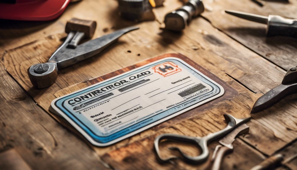 contractor licensing common requirements