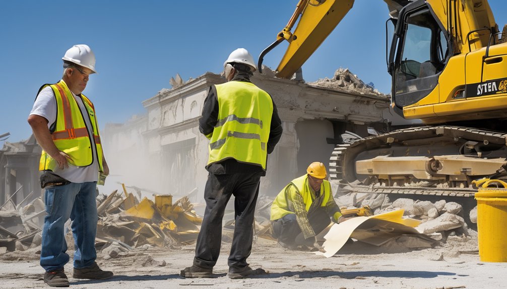contractors ensuring community safety