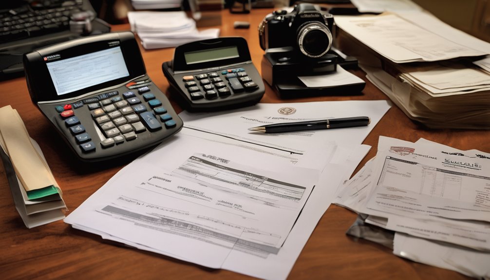 documentation and payment needed