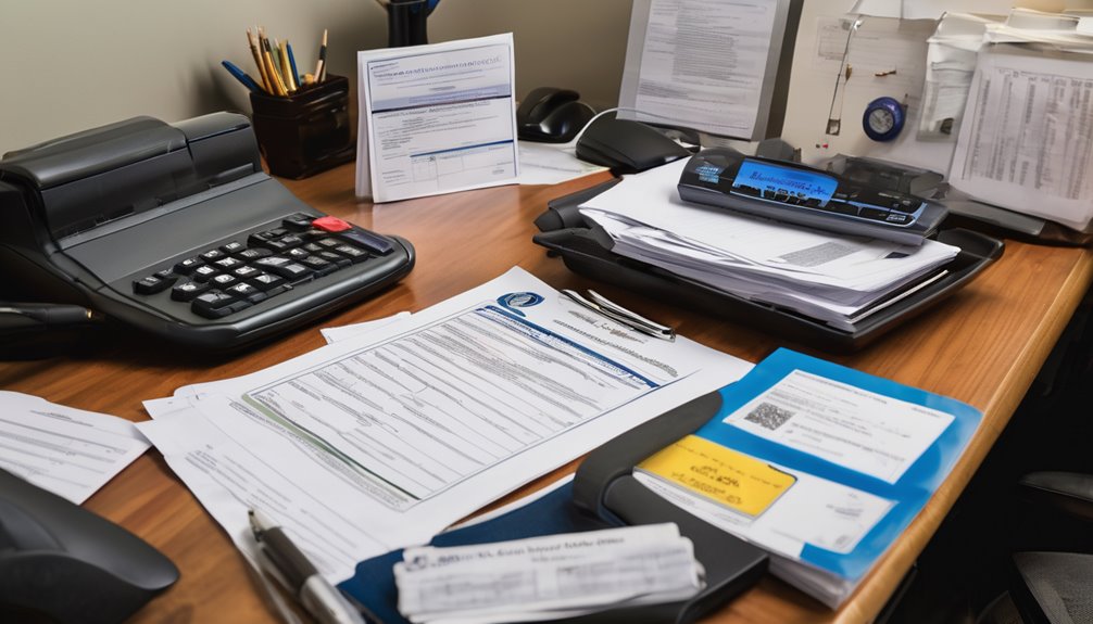 documents and payment needed