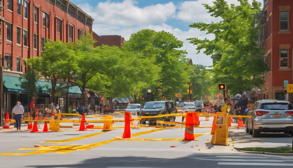 evanston street obstruction bond
