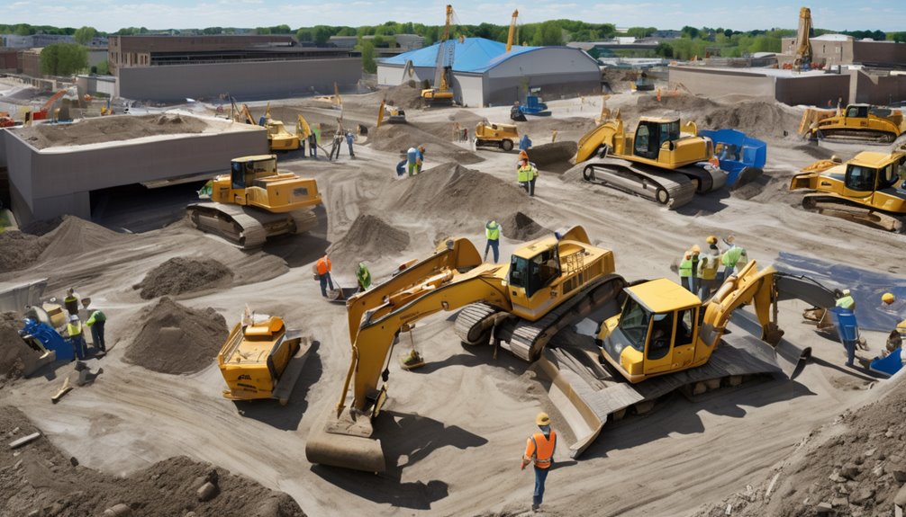 excavating bond application steps