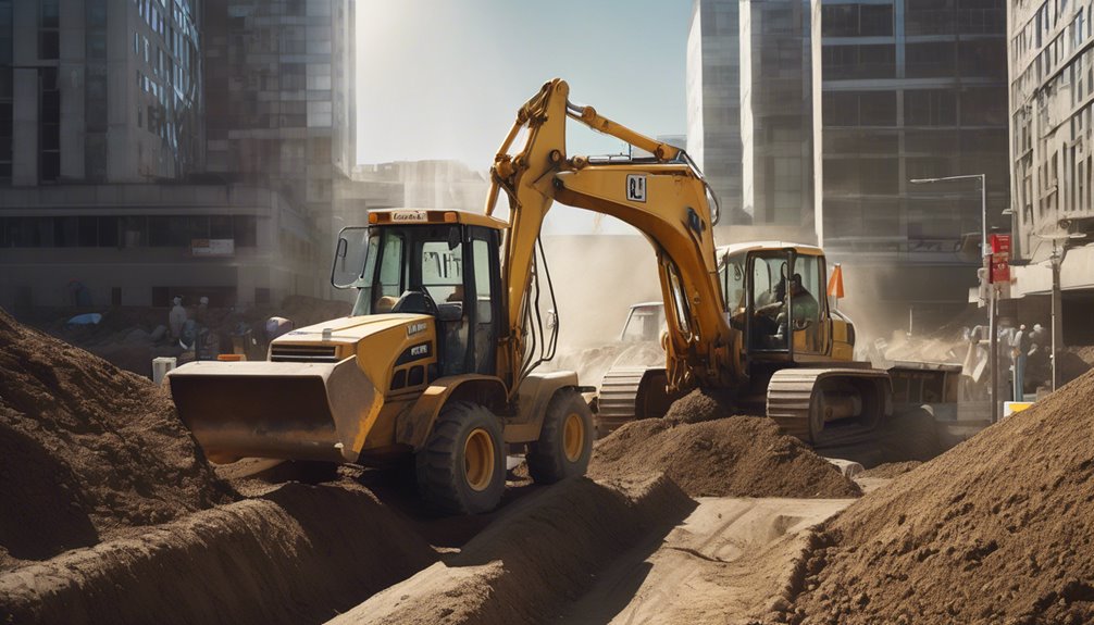 excavation services and machinery