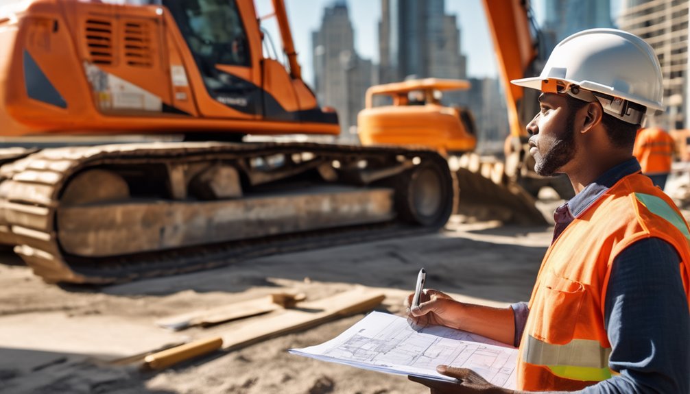 excavator bond application process