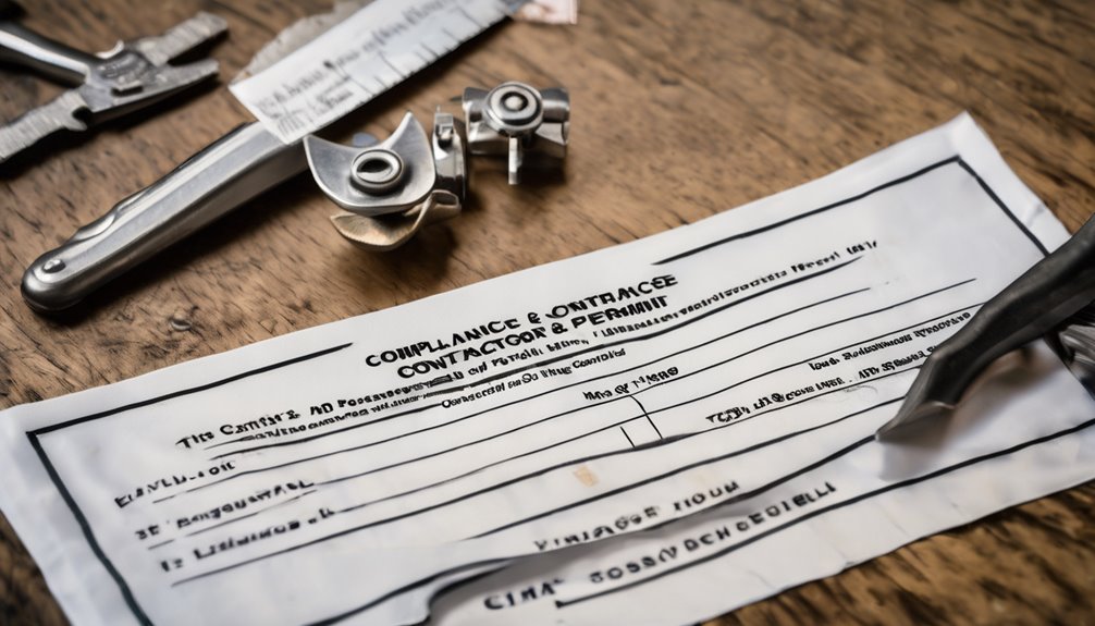 fence contractor application procedure