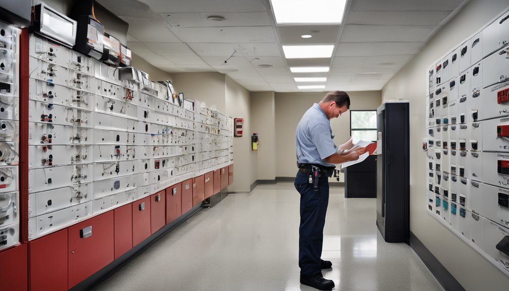 fire detection compliance steps