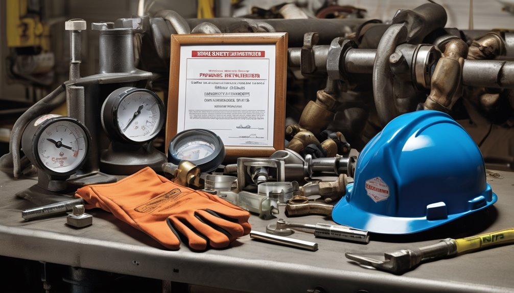 gas fitting safety standards