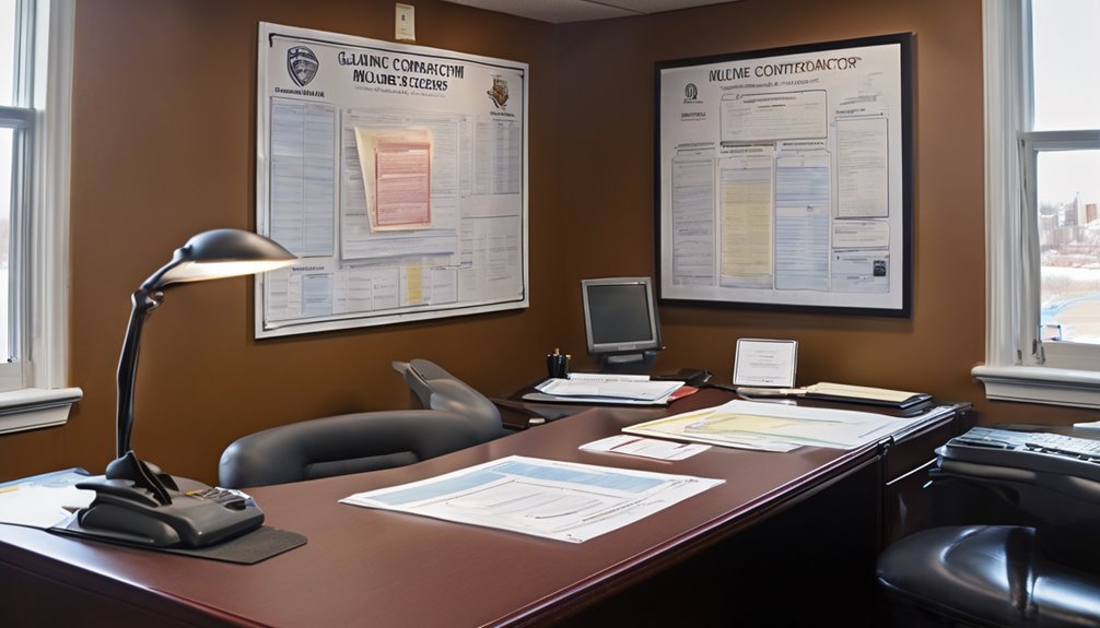 glazing contractor license process