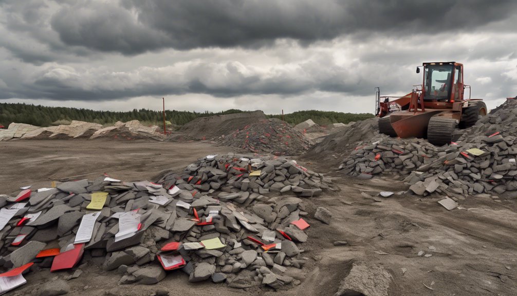 grading permit acquisition difficulties