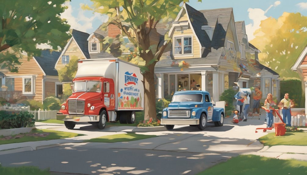 household moving transportation services