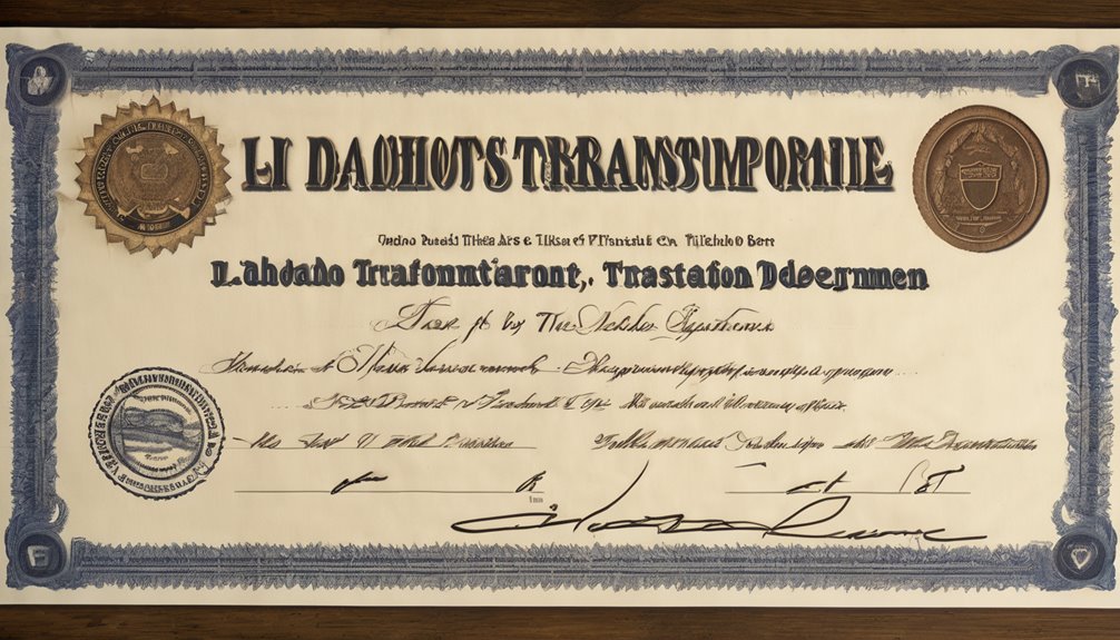 idaho title certificate overview