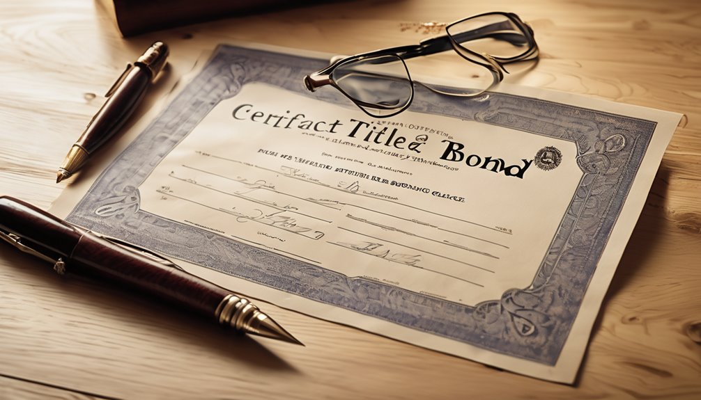 importance of title bonds