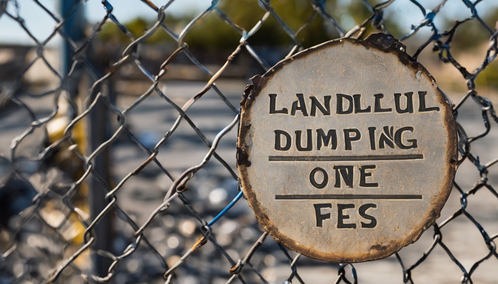 landfill dumping fees bond