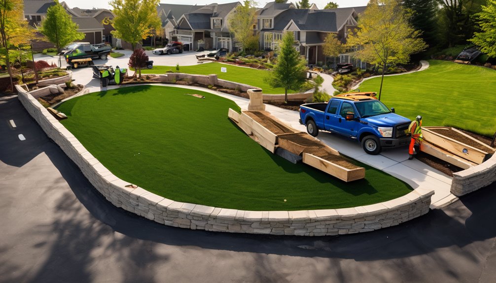 landscaping project risks identified