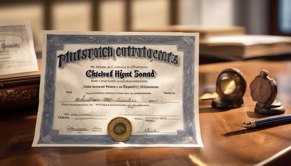 license and bond compliance