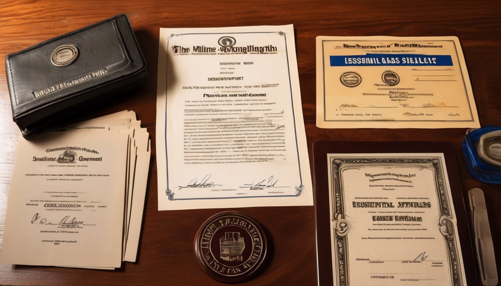 license application document requirements
