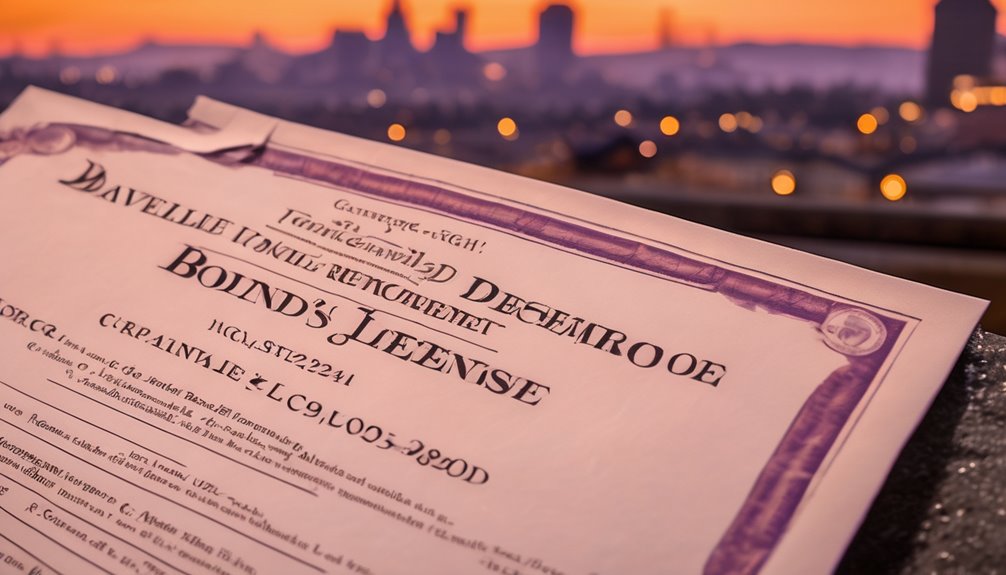 license bond duration renewal