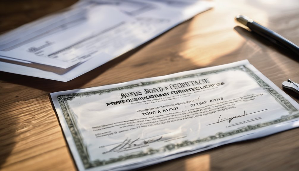 licensing and bonding requirements
