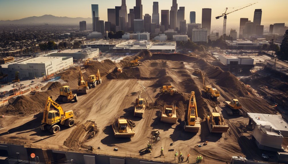 los angeles excavation project