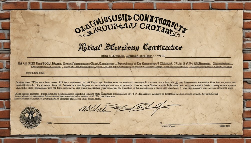 masonry contractor license compliance