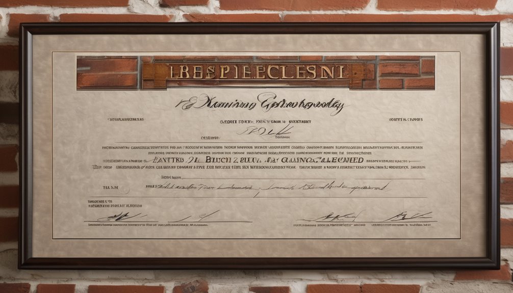 masonry contractor license requirements