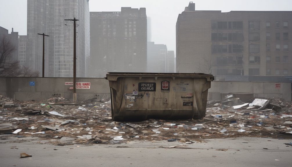 non compliance rubble disposal penalties