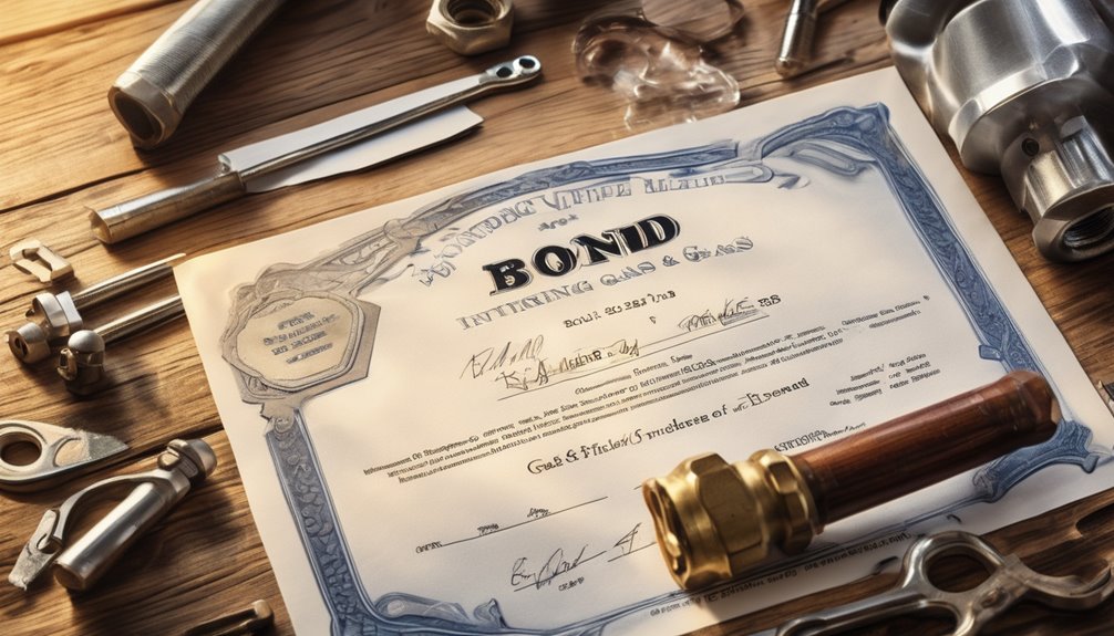 plumbing and gas fitting bonds