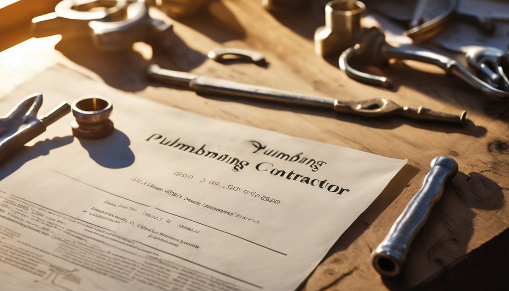 plumbing contractor liability bond