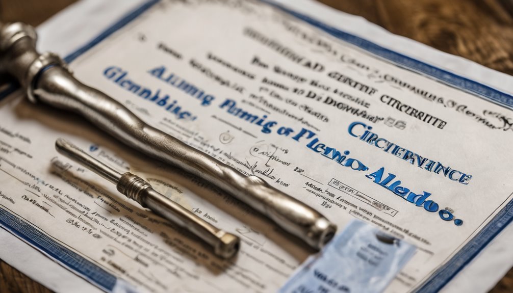 plumbing license application process