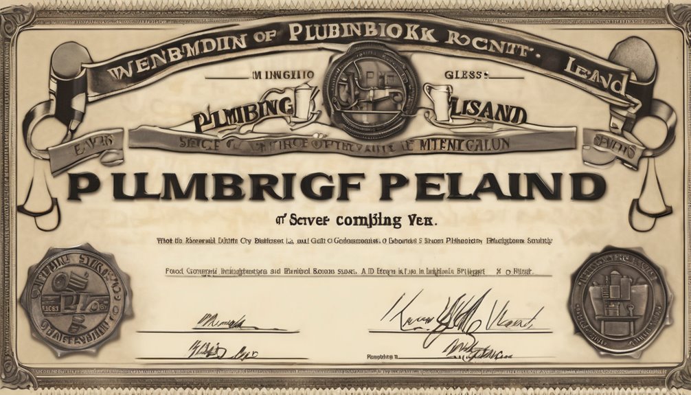 plumbing services regulatory guidelines