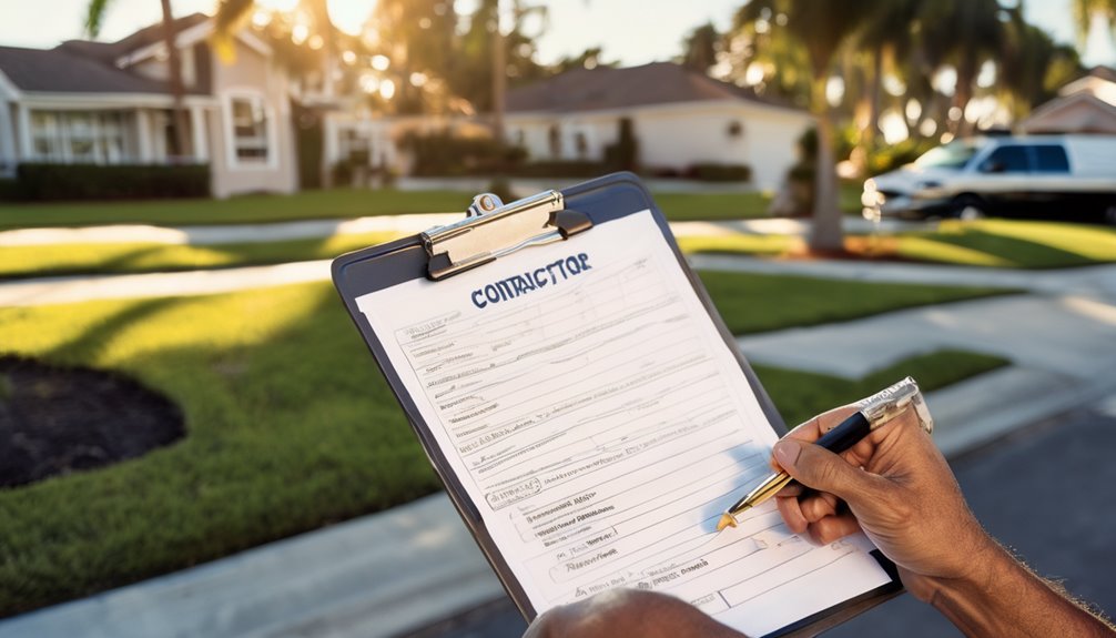 research and vet contractors