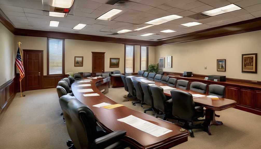 right of way board s authority