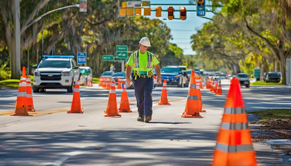 right of way bond compliance