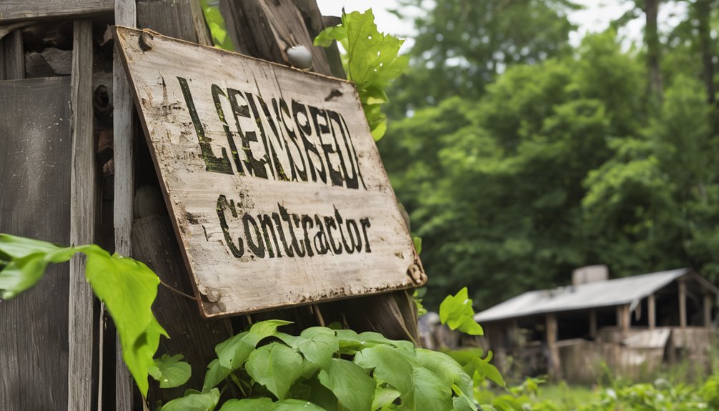 risks of unlicensed contractors
