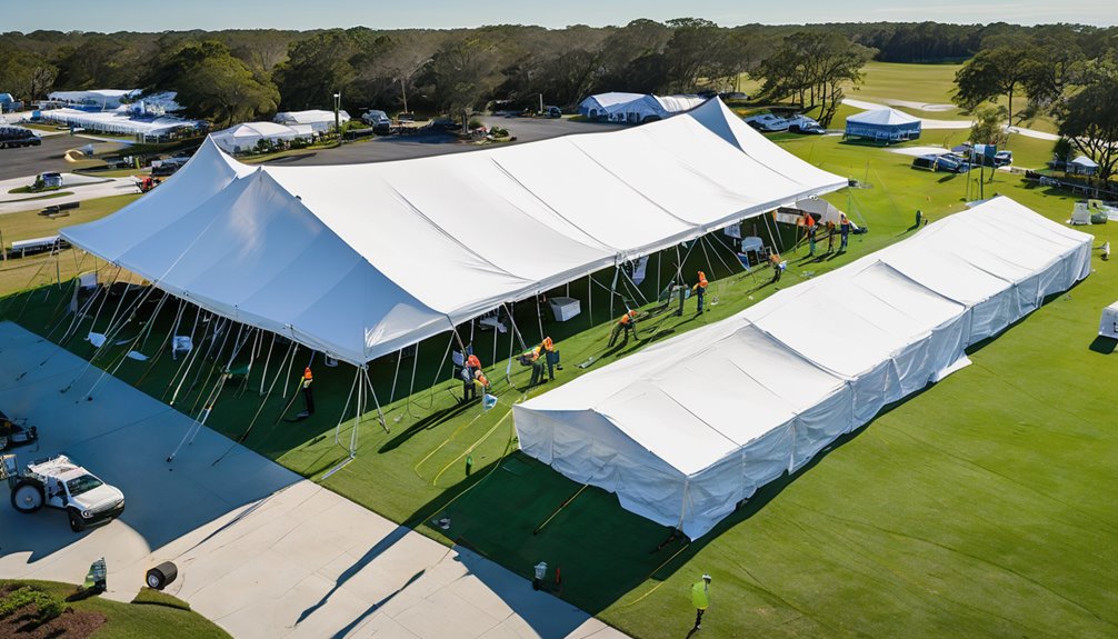 selecting skilled tent contractors