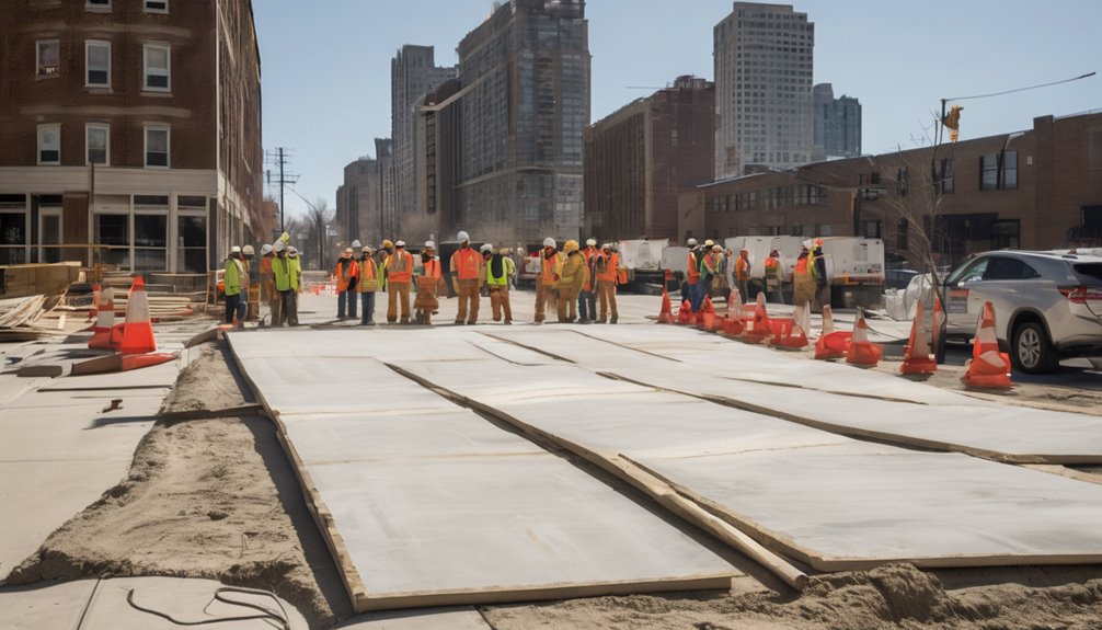 sidewalk construction compliance significance