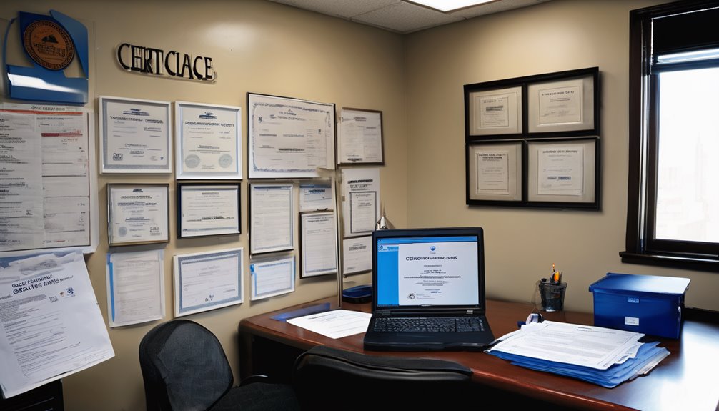 sign contractor license process