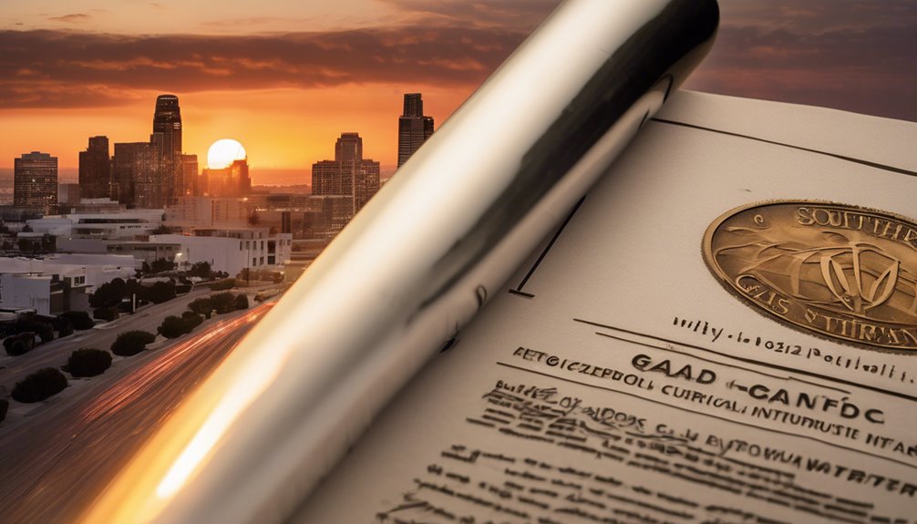 socalgas utility bond types