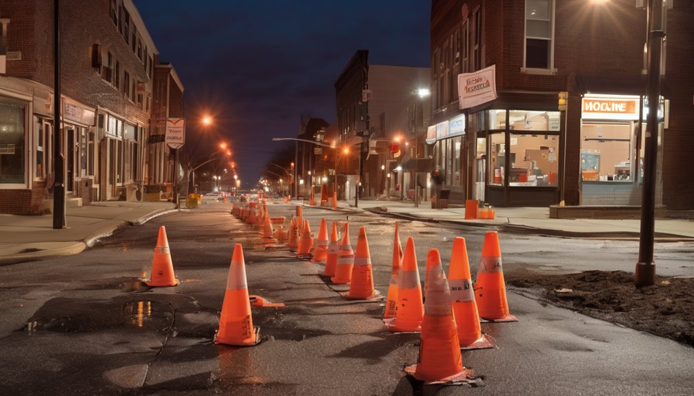 street opening license requirements