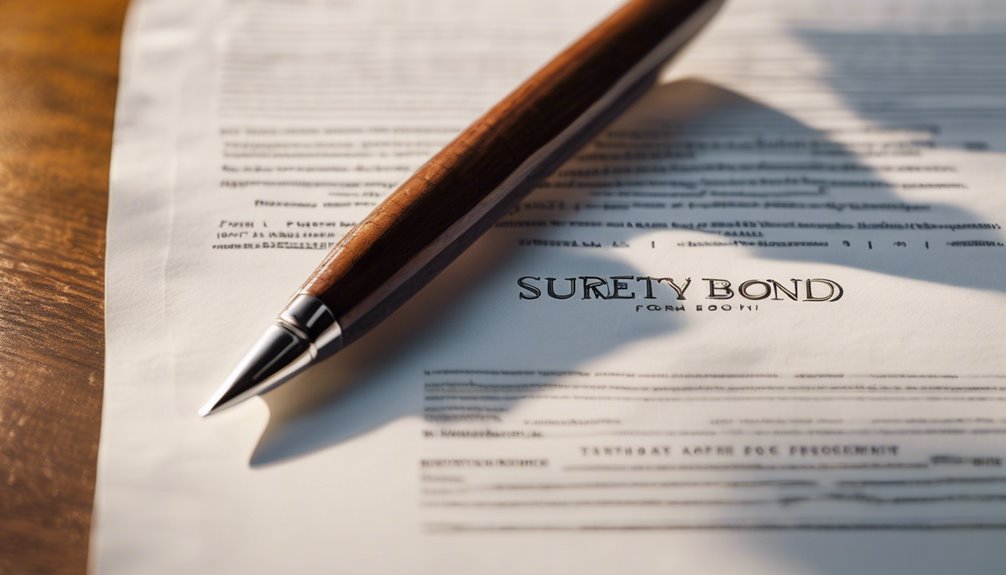 surety bond requirements explained