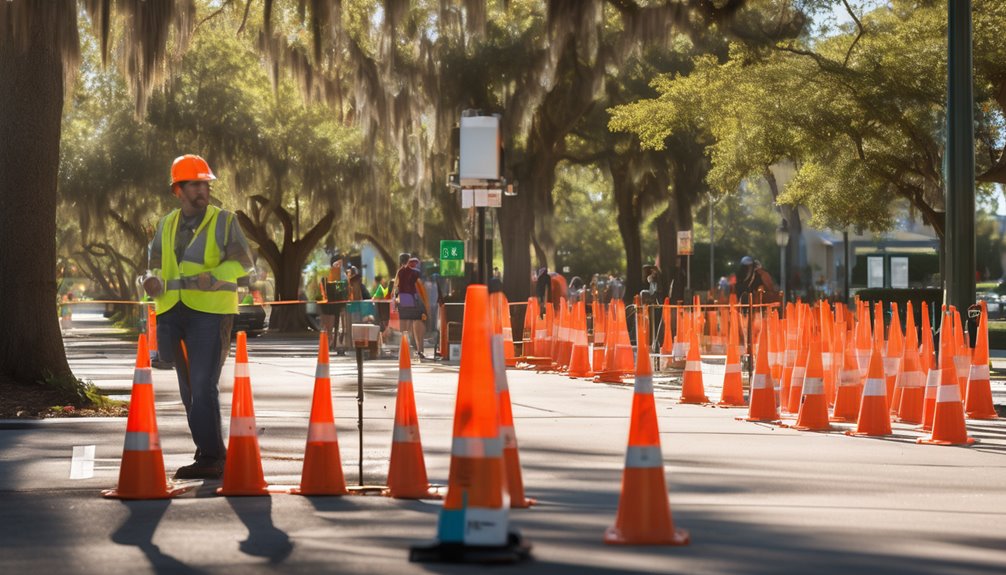tent erection rules orlando