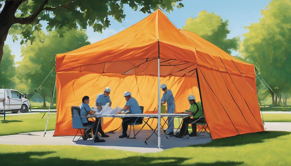 tent erection surety bond