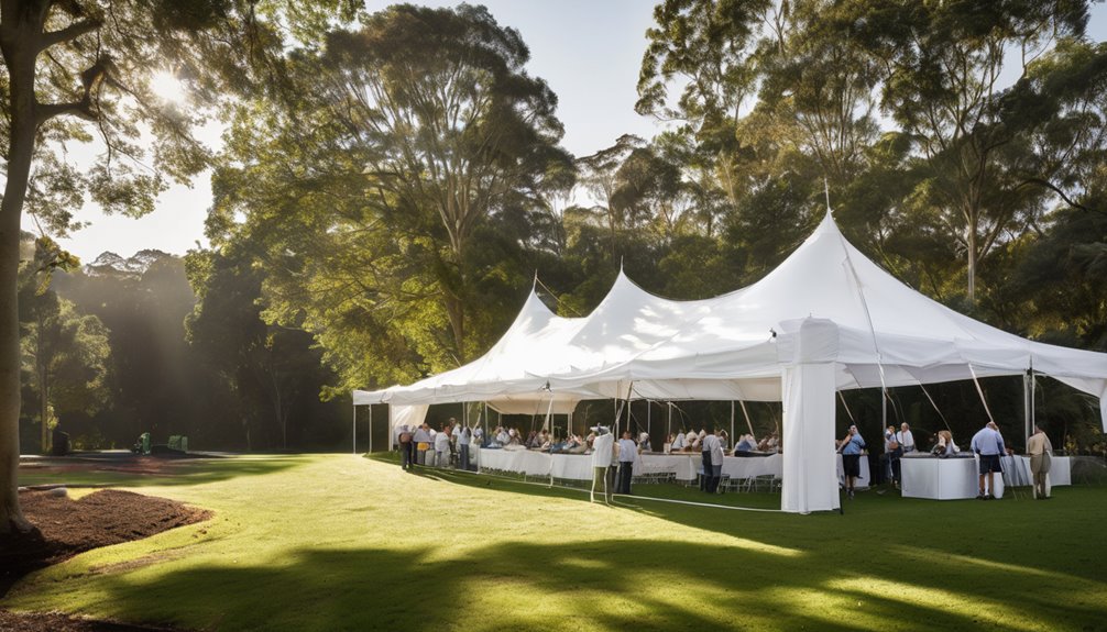 tent installation regulations maitland