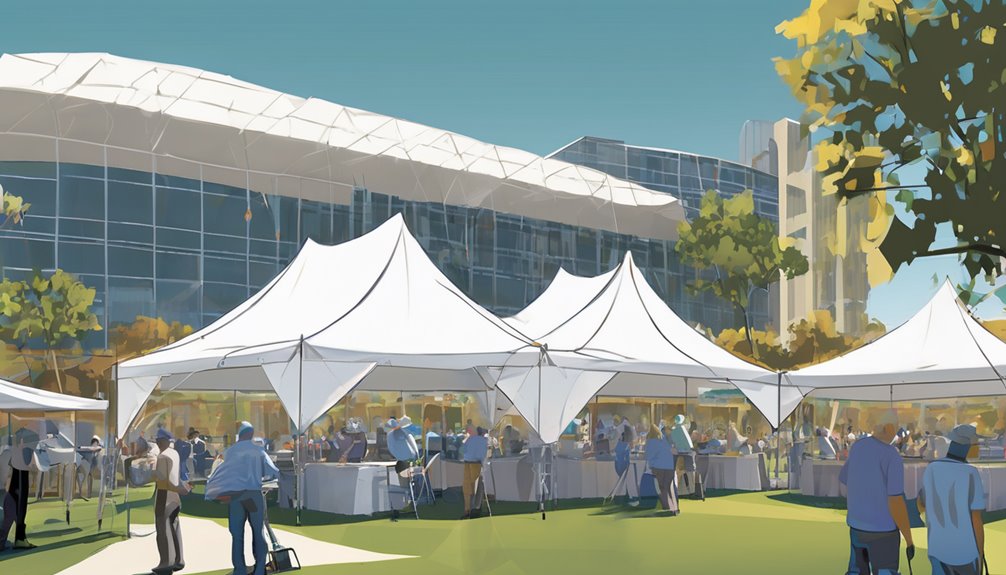 tent installation service expertise