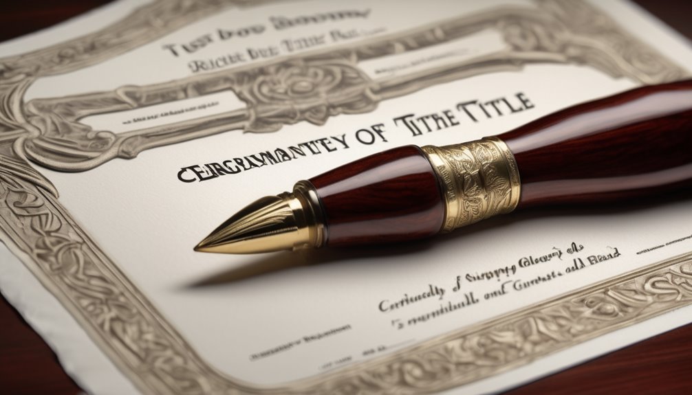 title bond explained clearly