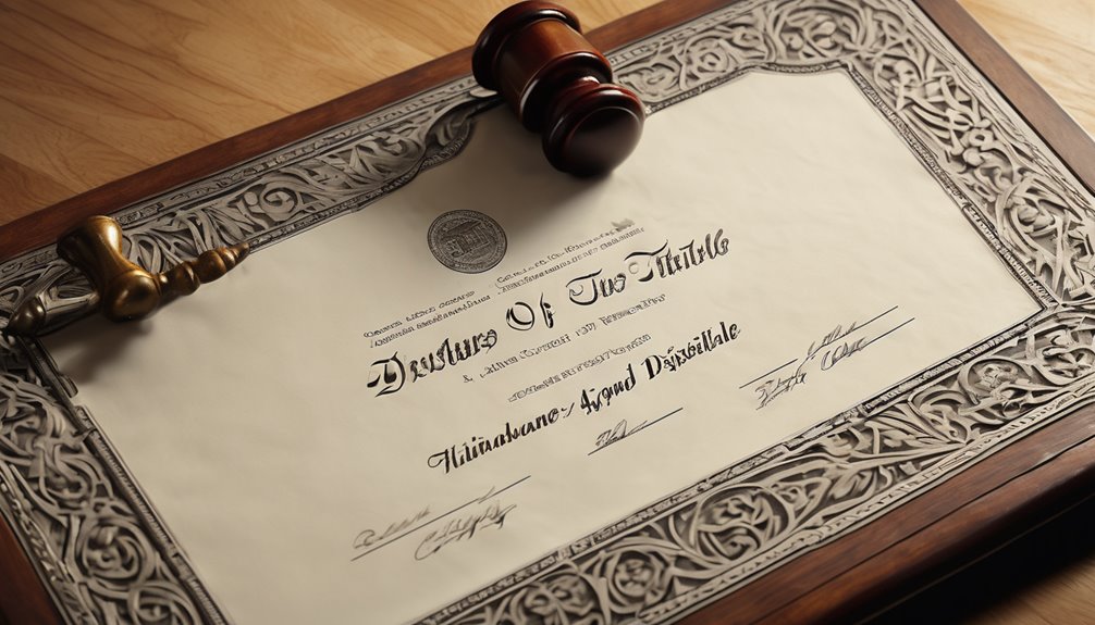title certificate complications arise
