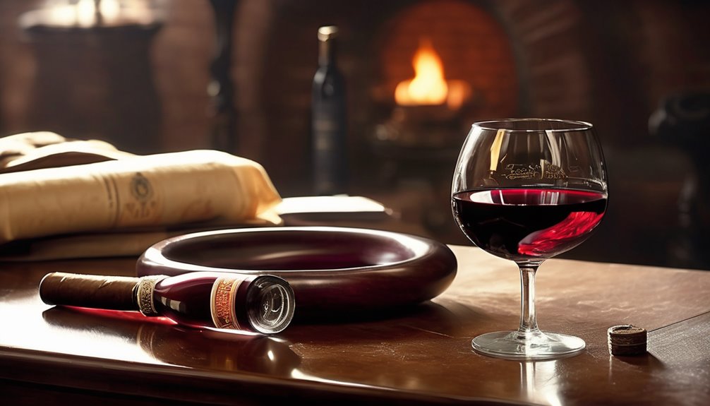 wine and tobacco businesses