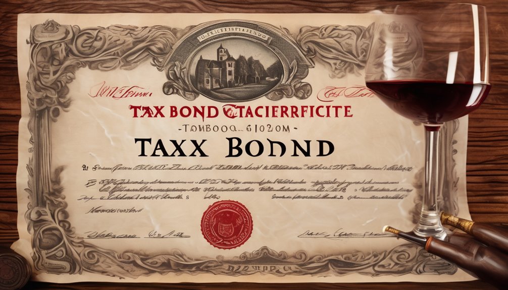 wine and tobacco tax bond
