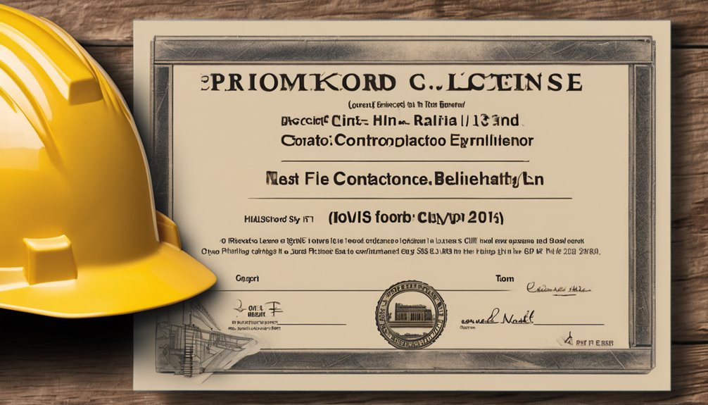 compliance contractor license steps